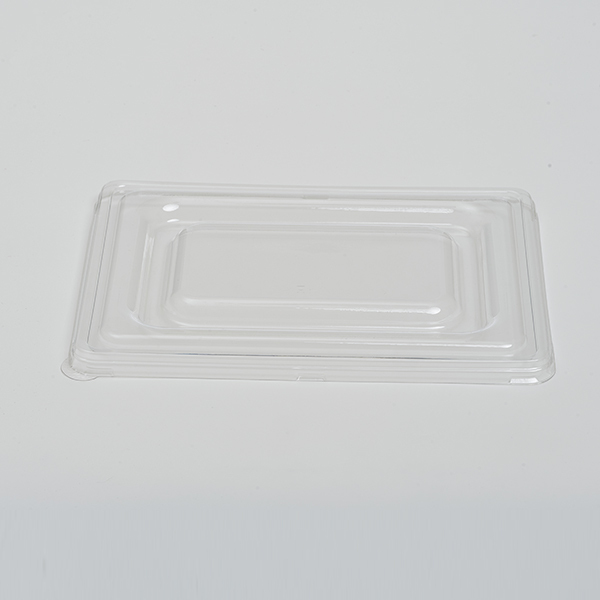 Anti‑Fog PET Lid for Hot Dog Tray Eco‑Friendly Bagasse Food Container Lid