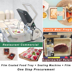 custom heat seal food tray sealing sealer film​ ​roll