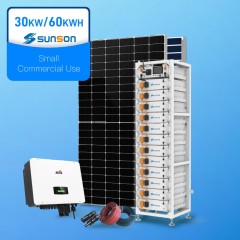 SUNSON Complete 30kw 60kwh Hybrid System For Commercial Use