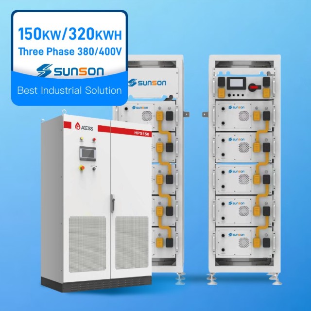 SUNSON 150 kW 320 kWh – Die beste industrielle Lösung für den Fabrikeinsatz