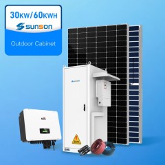 SUNSON Commercial 30kw 60kwh Outdoor Cabinet
