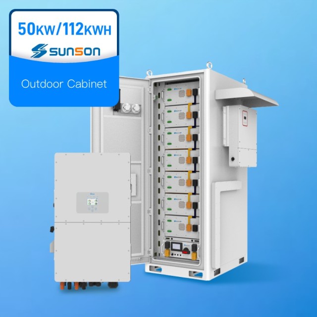SUNSON Commercial 50kw 112kwh Outdoor Cabinet