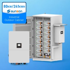 SUNSON All-In-One Industrial Level 80KW 240KWH Outdoor Cabinet