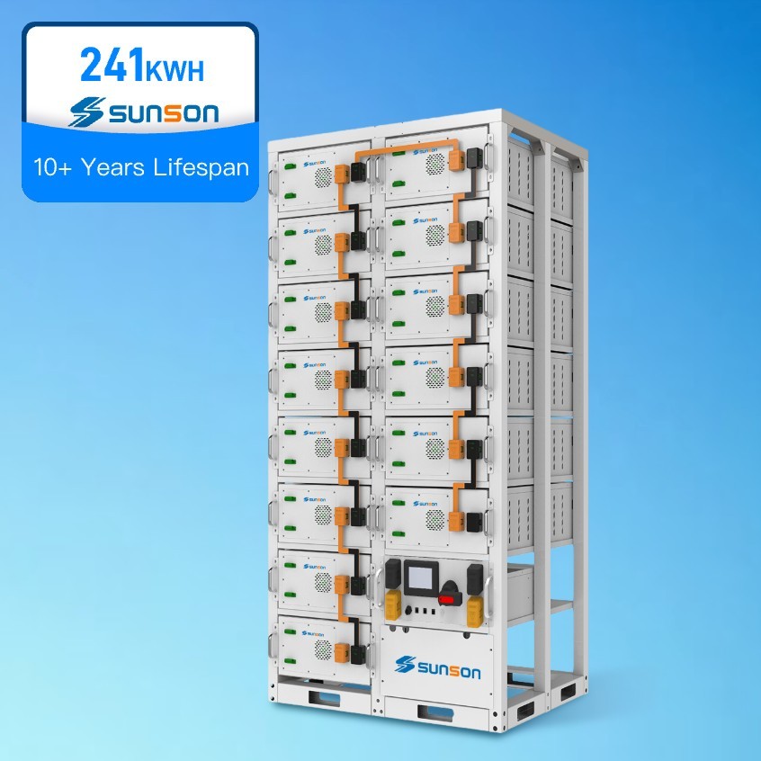 Горячая продажа SUNSON 241 кВт·ч 51,2 В 314 А·ч 280 А·ч высоковольтный литиевый аккумулятор