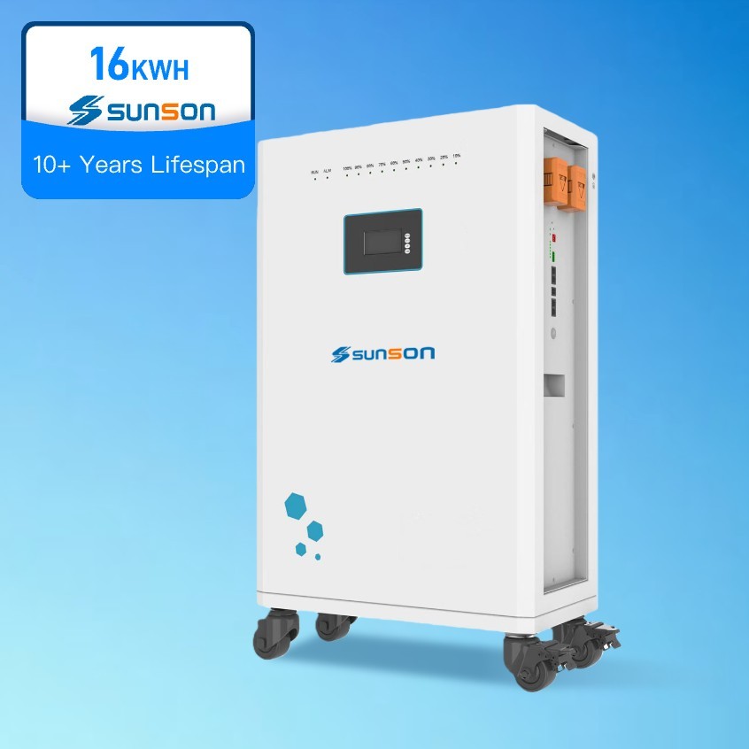 Batterie au lithium SUNSON New LV 51,2 V 314 Ah 16 kWh de type roue