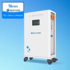 Batterie au lithium SUNSON New LV 51,2 V 314 Ah 16 kWh de type roue