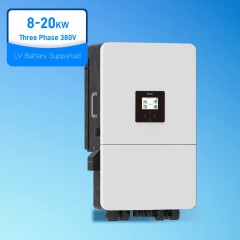 Deye 8kw 10kw 12kw 15kw 20kw Three Phase Hybrid Inverter LV Lithium Battery Supported