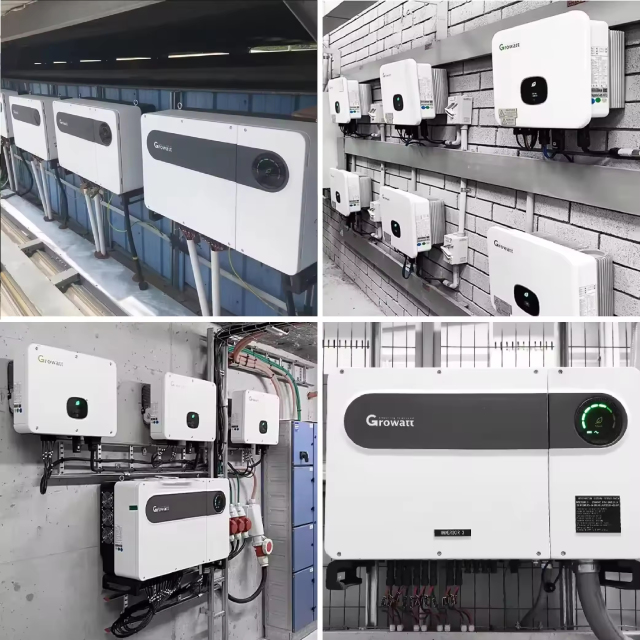 Inversor On-Grid Growatt EU de 50KW, 80KW e 100KW, um sucesso de vendas.