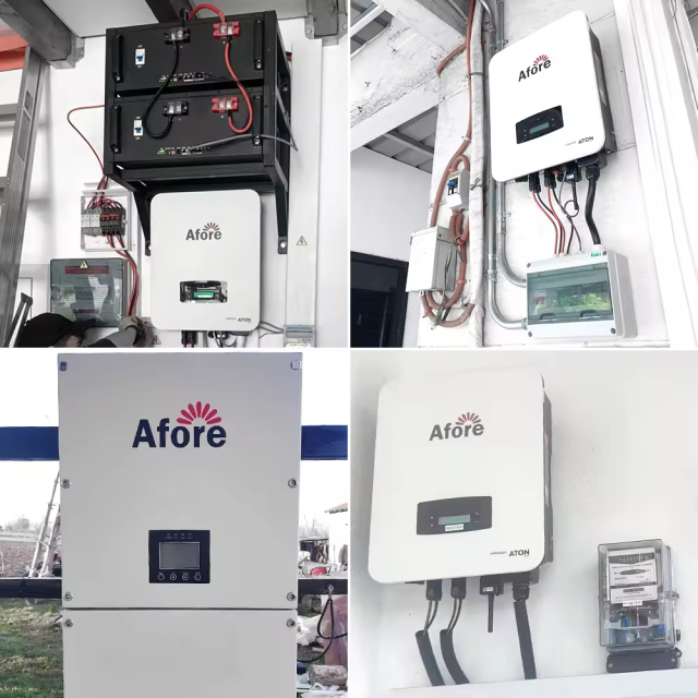 10kW 20kW 30kW 三相混合逆变器，支持高压锂电池