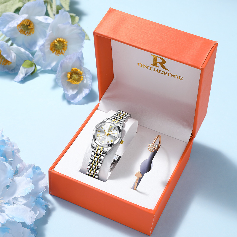 Exhibition-style live-streaming best-selling Swiss brand watch - new women's wristwatch with elegant style, water-resistant and luminous - one-off wholesale available