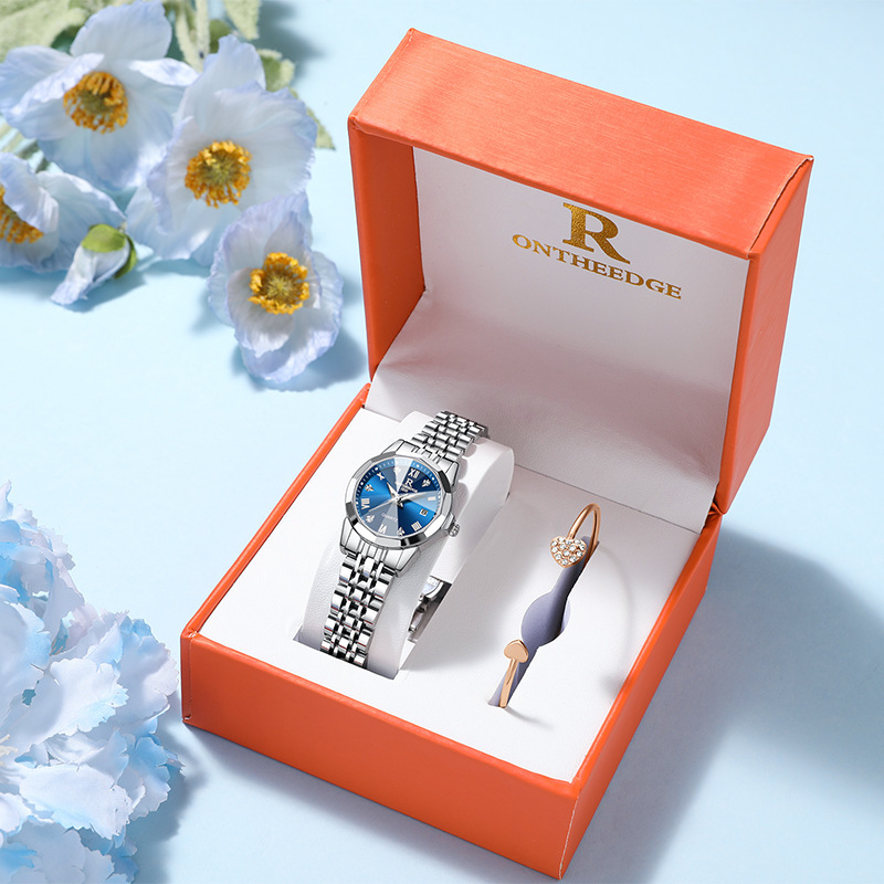 Exhibition-style live-streaming best-selling Swiss brand watch - new women's wristwatch with elegant style, water-resistant and luminous - one-off wholesale available
