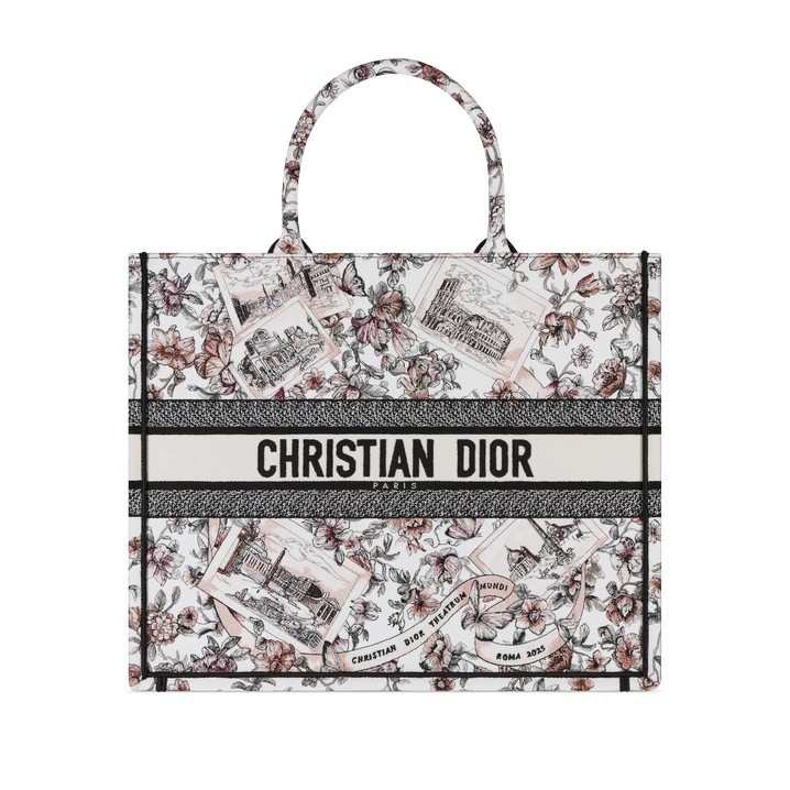 Large Dior Book Tote