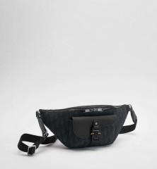 Black Dior Oblique Jacquard and Black Grained Calfskin