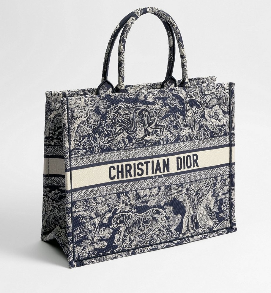 Large Dior Book Tote