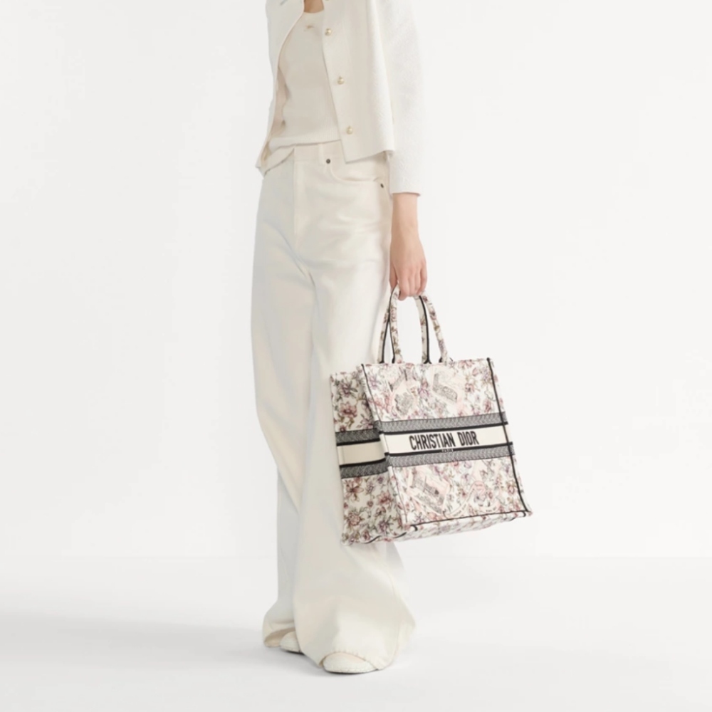 Large Dior Book Tote