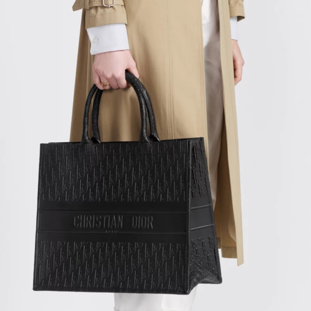 Large Dior Book Tote