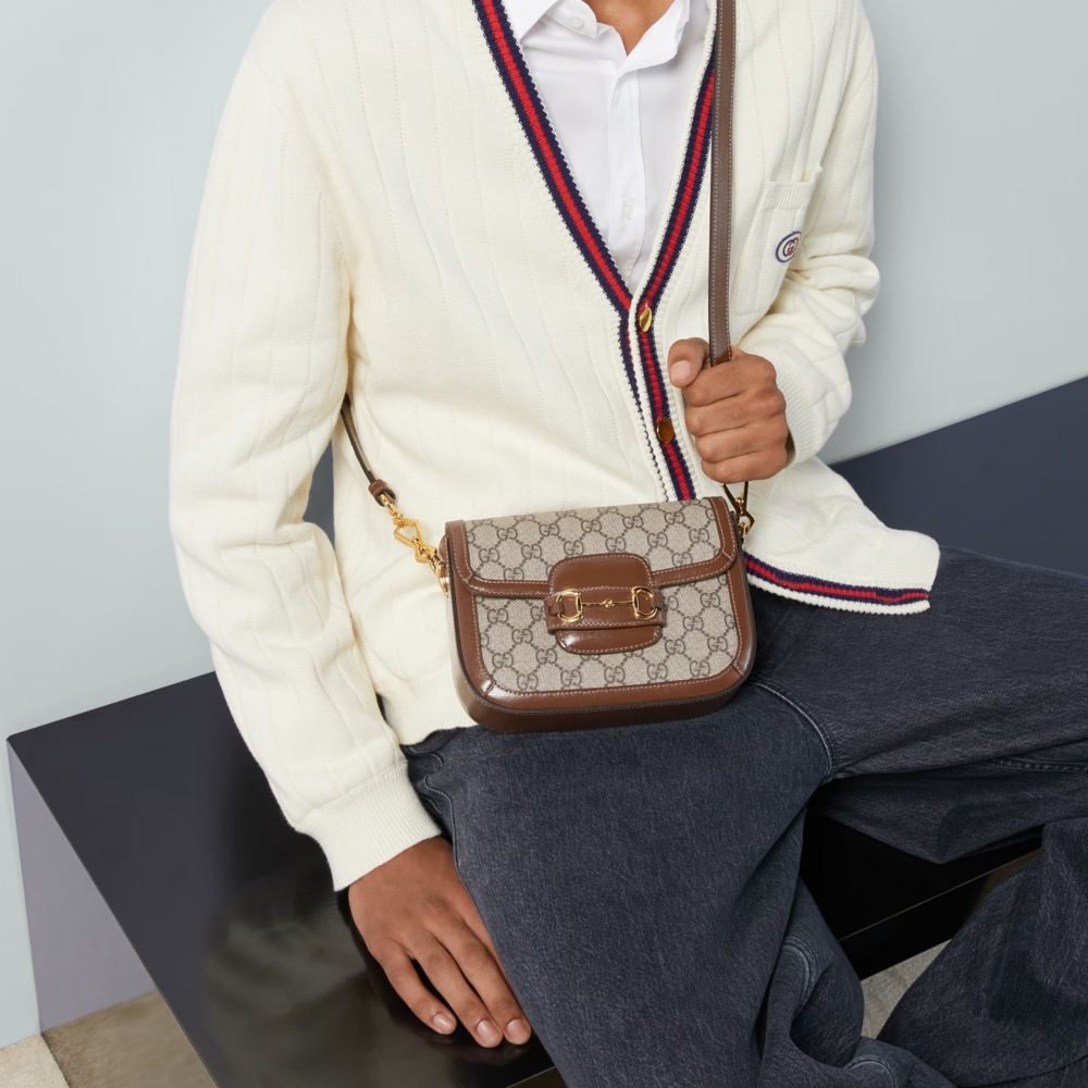 Gucci Horsebit 1955 small shoulder bag