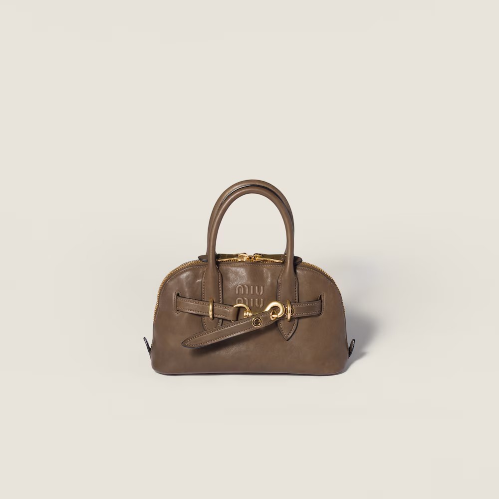 Aventure nappa leather top-handle bag