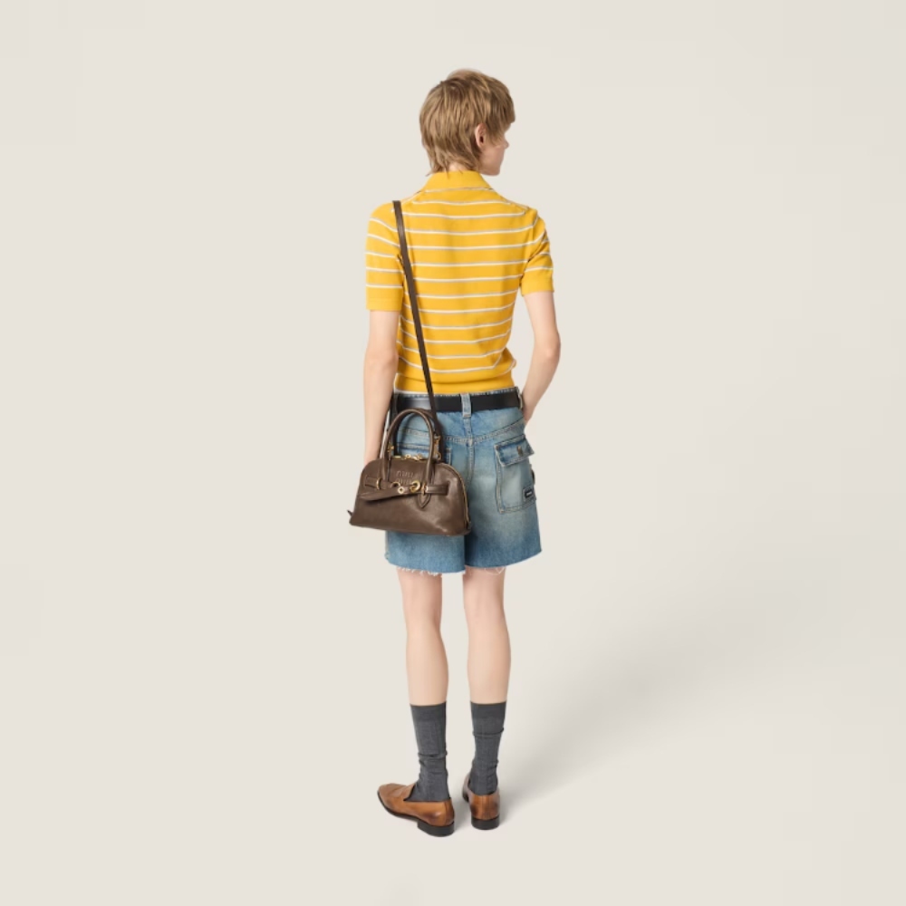 Aventure nappa leather top-handle bag