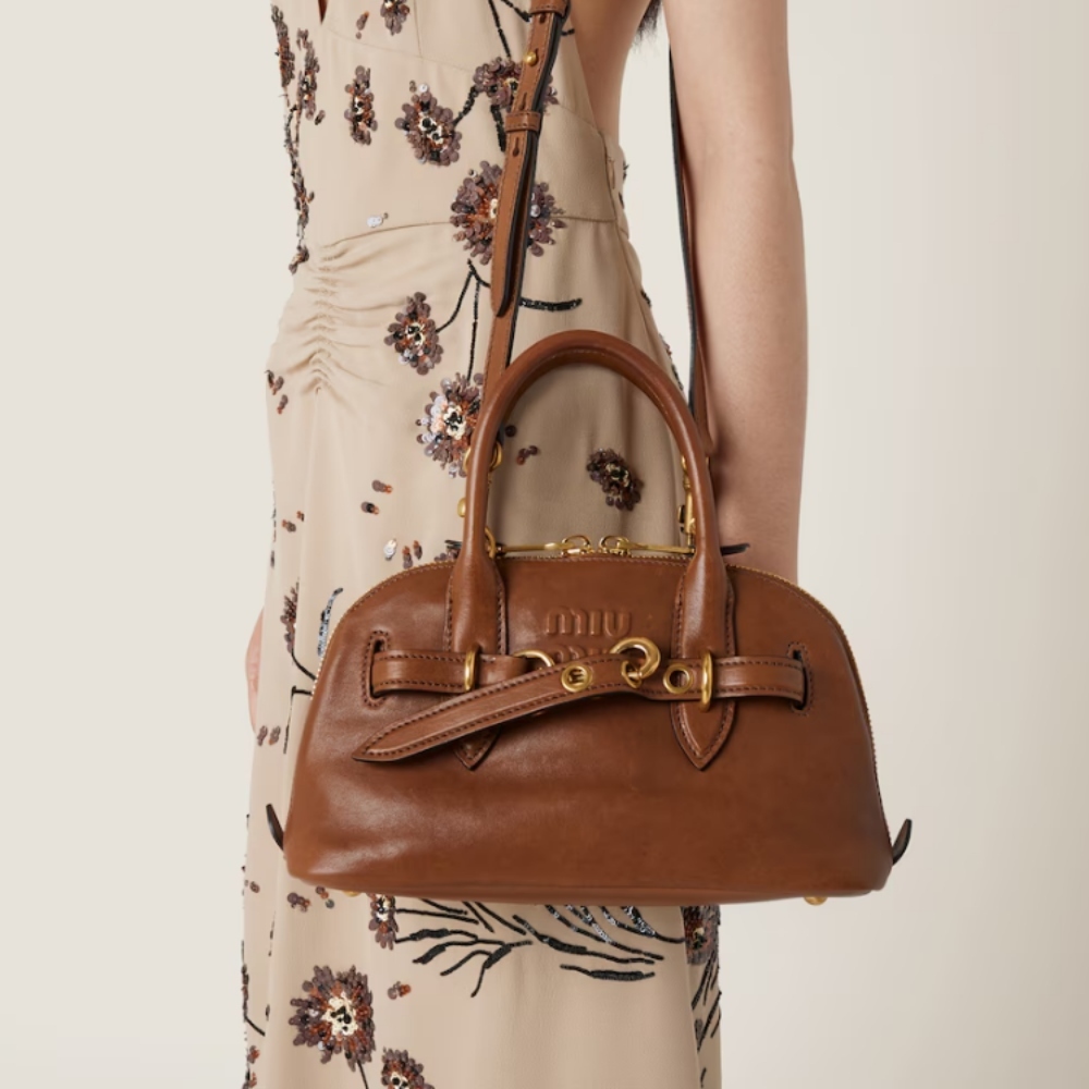 Aventure nappa leather top-handle bag