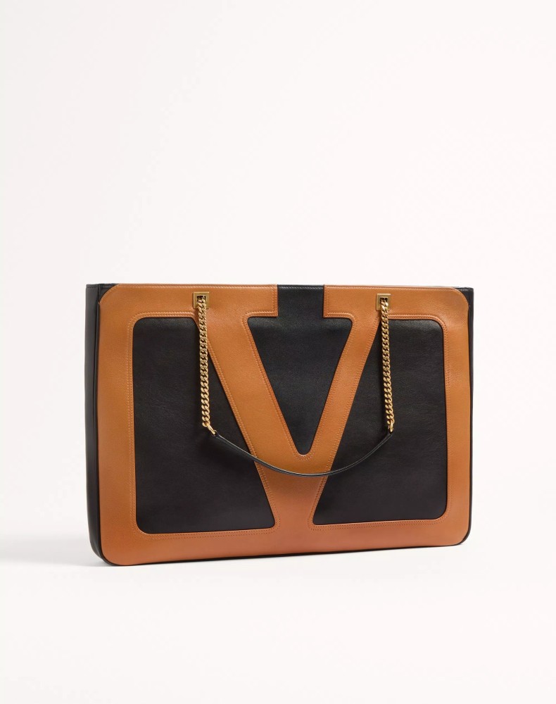 Valentino Garavani Viva Superstar Nappa Leather Shopper