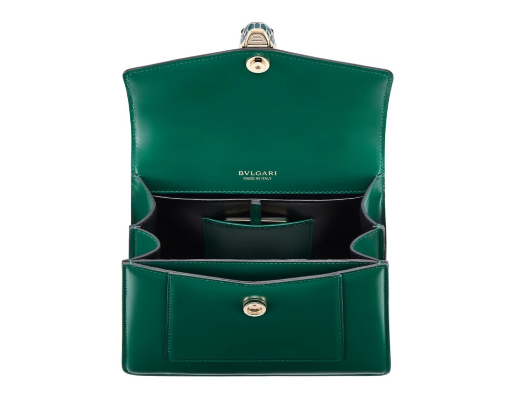 Serpenti Forever Medium Top Handle Bag