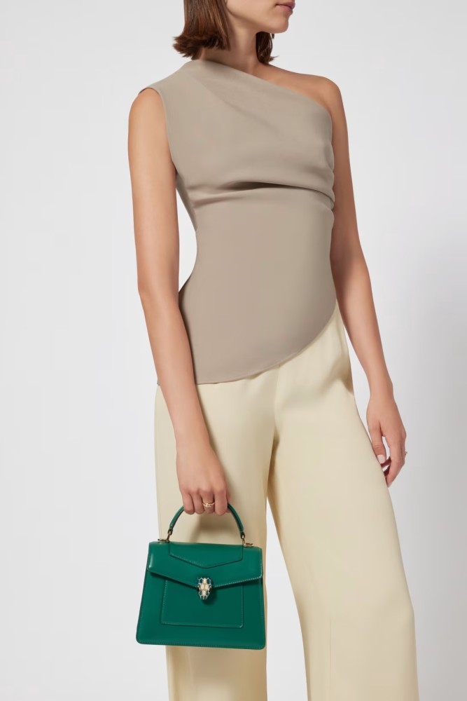 Serpenti Forever Medium Top Handle Bag