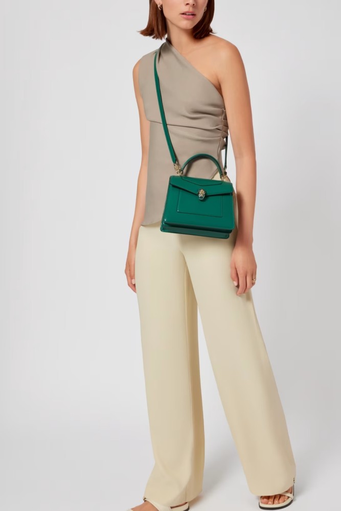 Serpenti Forever Medium Top Handle Bag