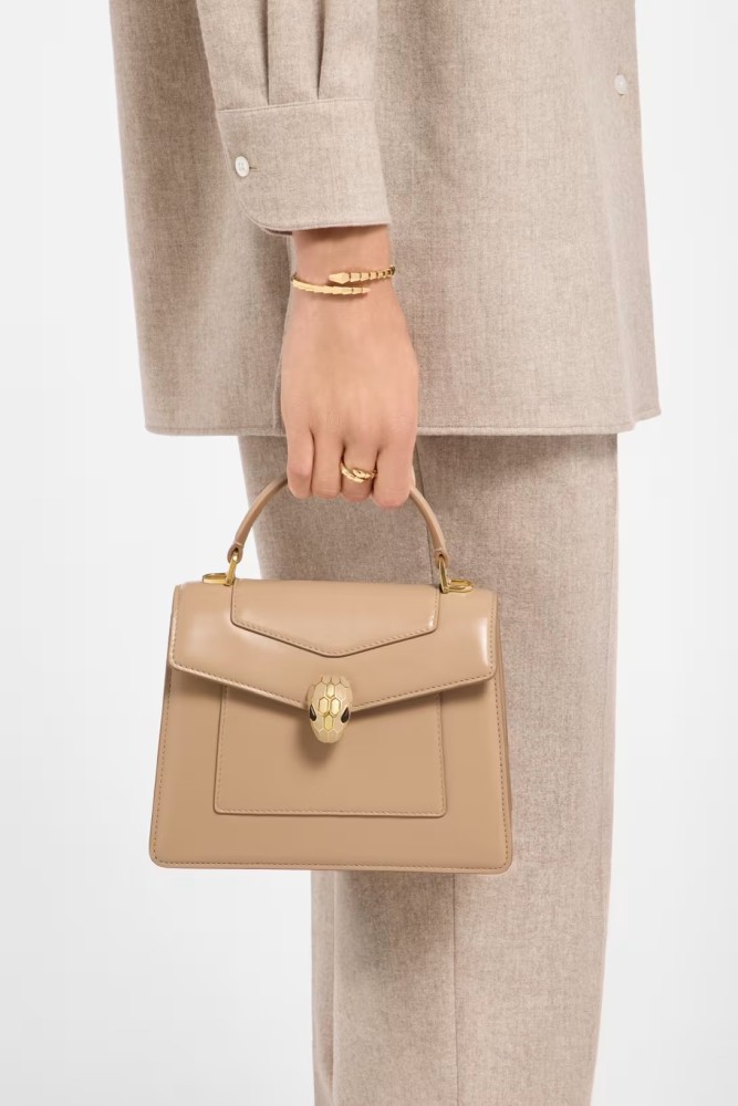 Serpenti Forever Medium Top Handle Bag