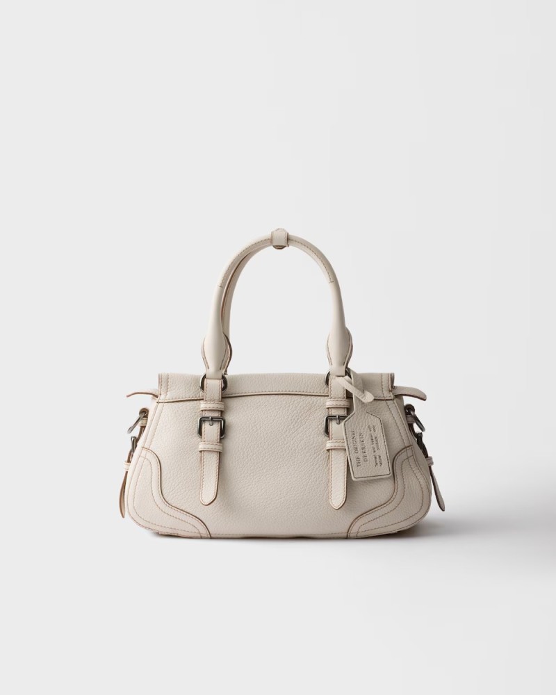 Large leather tote bag