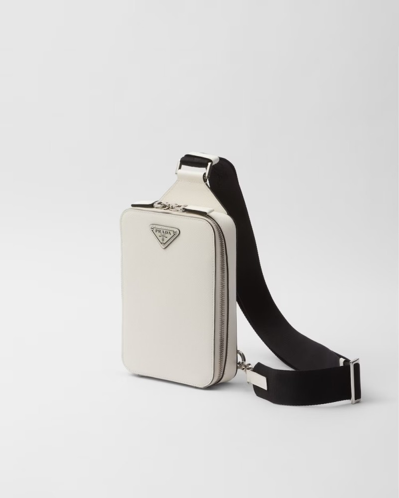Prada Brique Saffiano leather bag