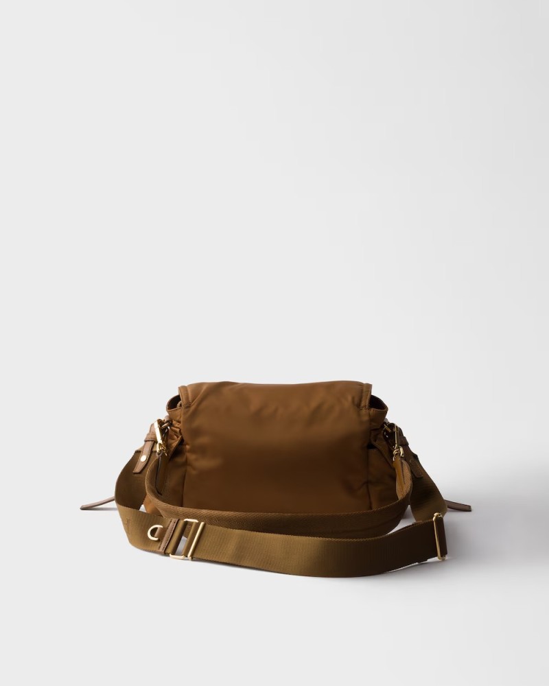 Prada Explore medium Re-Nylon shoulder bag with flap