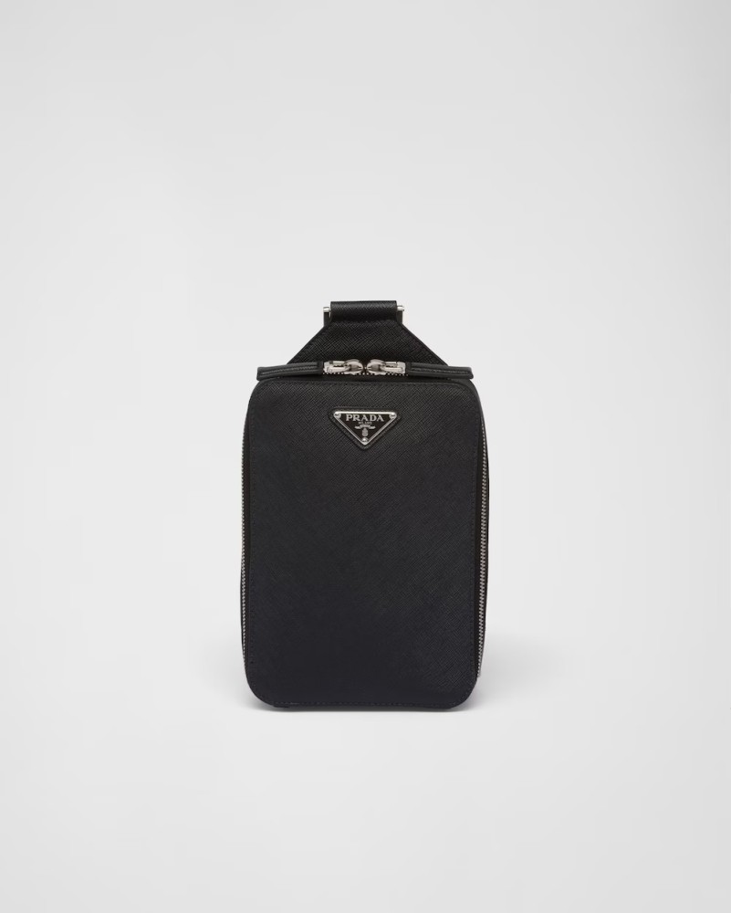 Prada Brique Saffiano leather bag