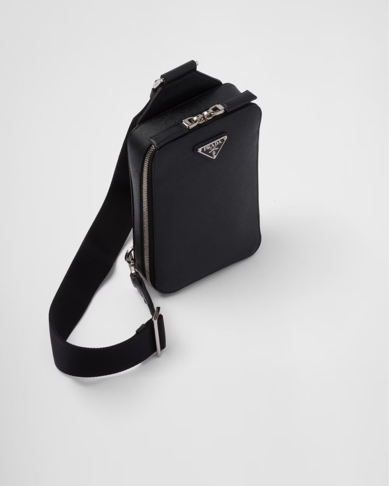 Prada Brique Saffiano leather bag