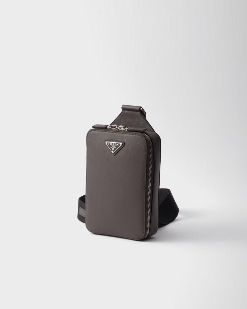 Prada Brique Saffiano leather bag
