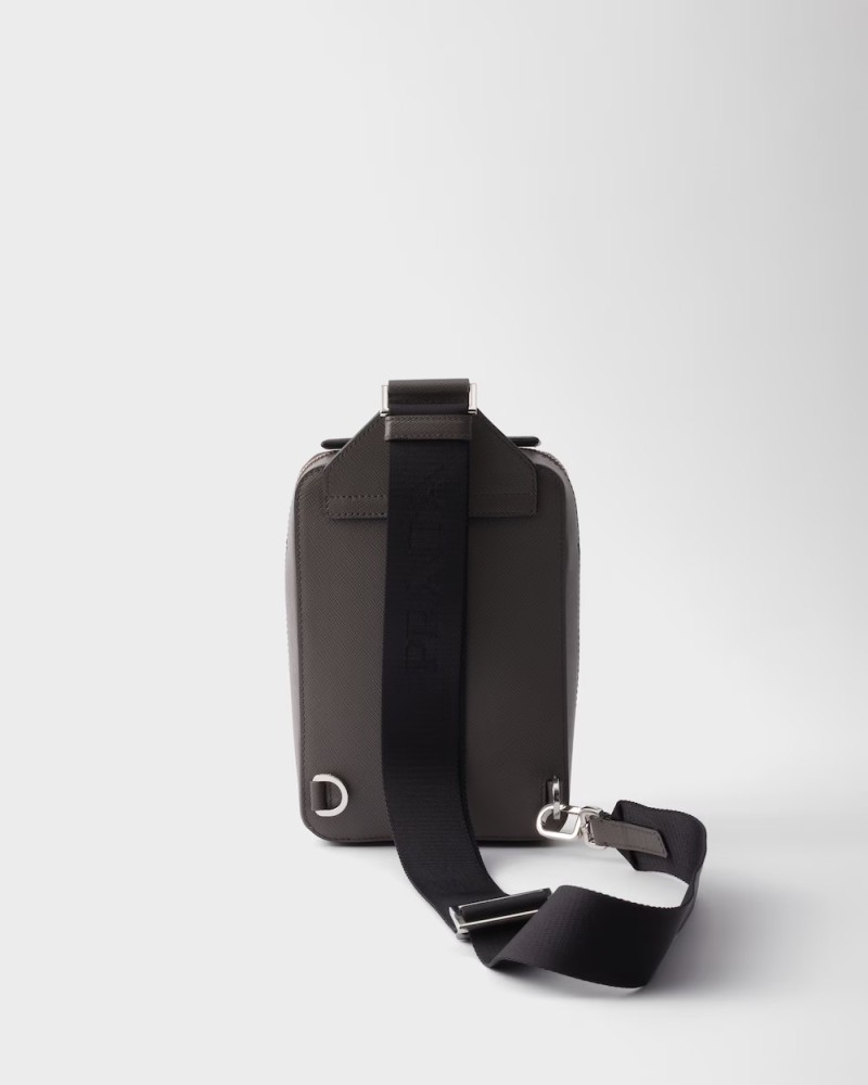 Prada Brique Saffiano leather bag