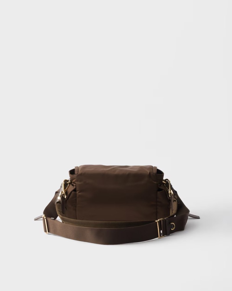 Prada Explore medium Re-Nylon shoulder bag with flap
