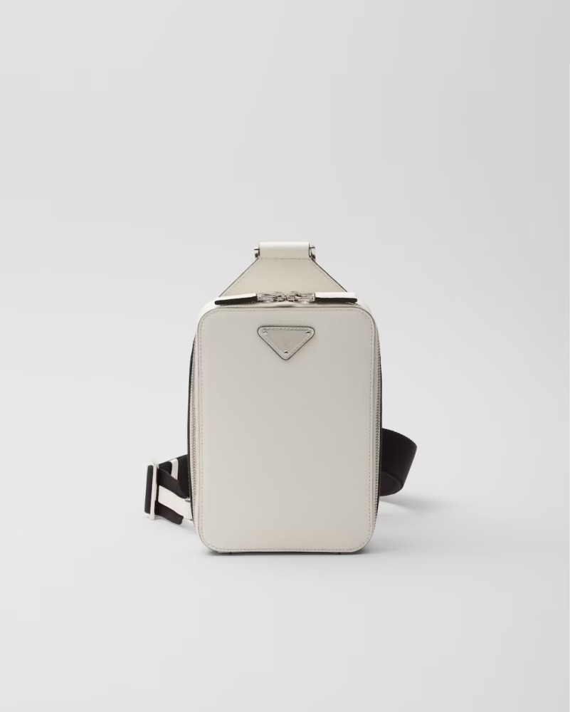 Prada Brique Saffiano leather bag
