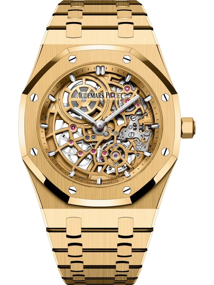 Royal Oak “Jumbo” Extra-Thin Openworked