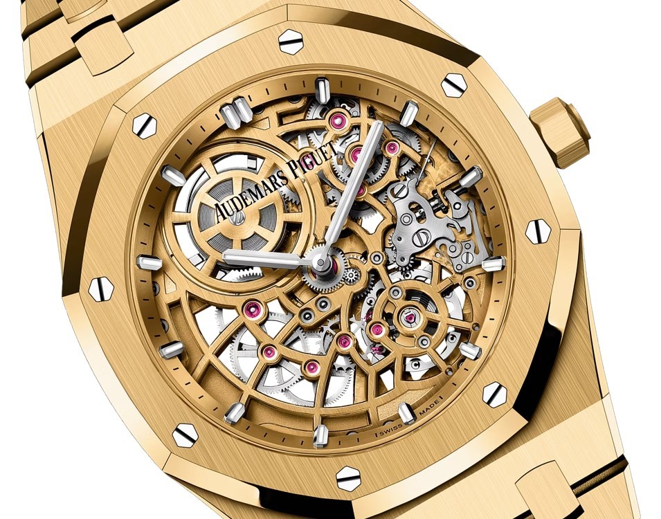 Royal Oak “Jumbo” Extra-Thin Openworked