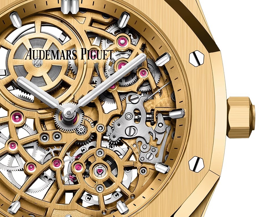 Royal Oak “Jumbo” Extra-Thin Openworked