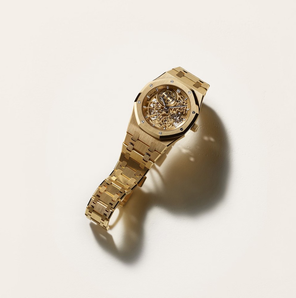 Royal Oak “Jumbo” Extra-Thin Openworked
