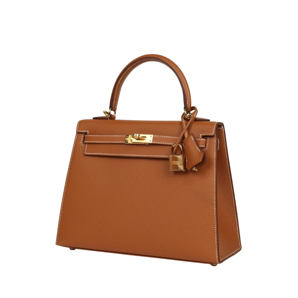 Kelly Gold Epsom 25 Gold Hardware