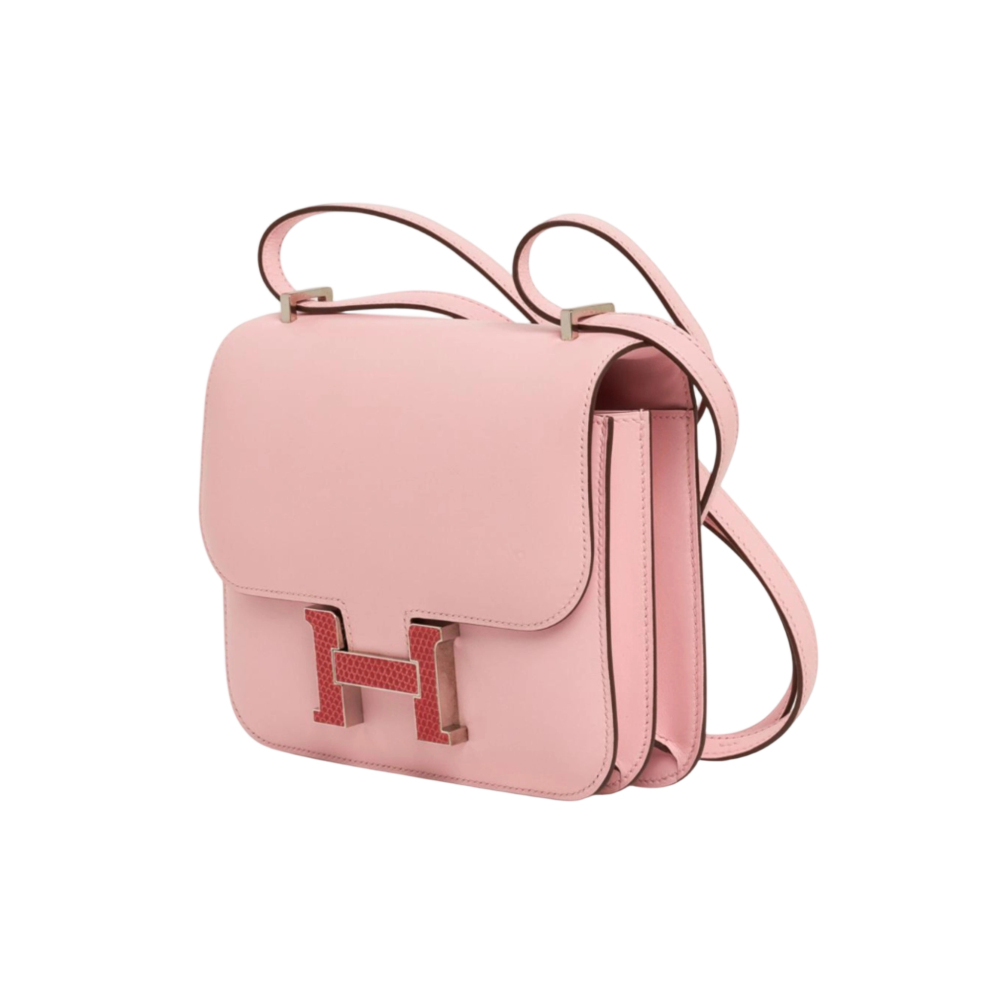 Constance Rose Sakura Tadelakt Bougainvillier 18/24 Lizard Buckle