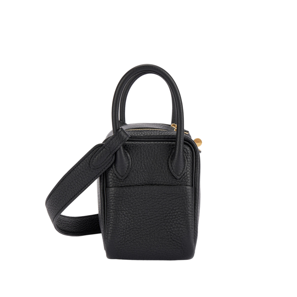 Lindy Black Clemence 19/26 Gold Hardware