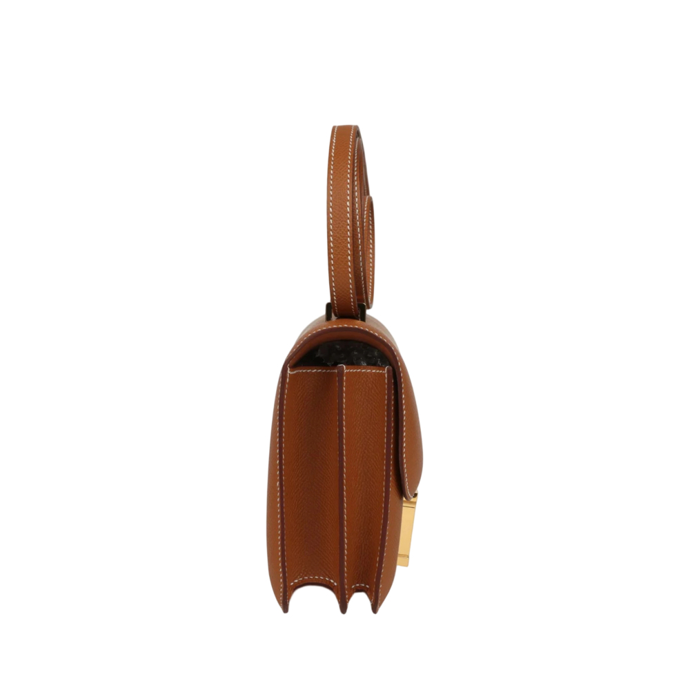Constance Gold Epsom 18/24 Gold Hardware