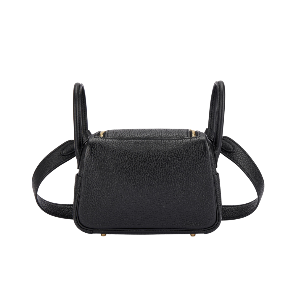 Lindy Black Clemence 19/26 Gold Hardware