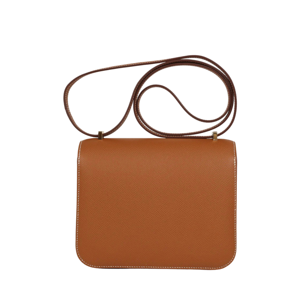 Constance Gold Epsom 18/24 Gold Hardware
