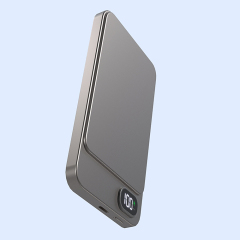 Aluminum Magnetic Power Bank 10000mAh Capacity 22.5W Fast Charging