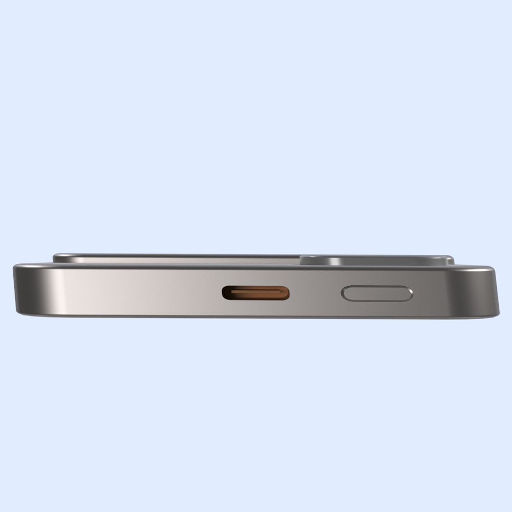 Aluminum Magnetic Power Bank 10000mAh Capacity 22.5W Fast Charging